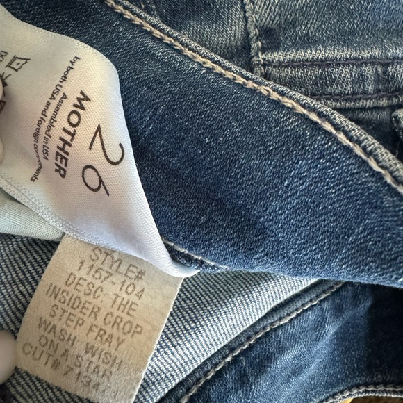 Mother The Insider Crop Step Fray - Picture 9 of 11